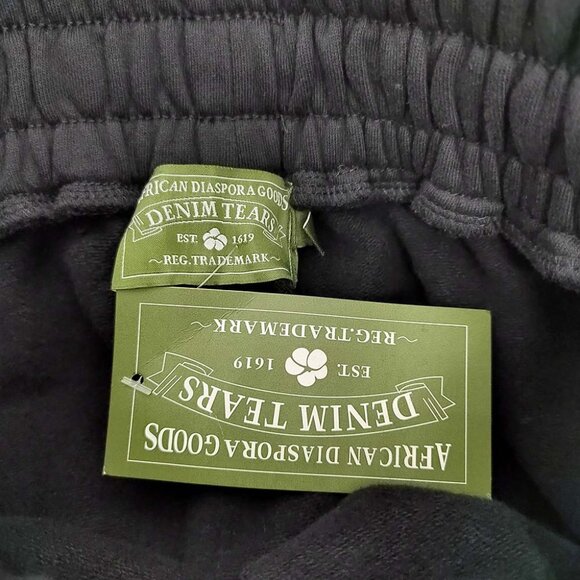 Denim Tears Black Sweatpants - Picture 10 of 11